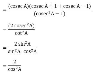 RD Sharma Solutions for Class 10 Maths Chapter 6 Trigonometric Identities