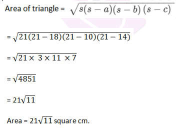 RD sharma class 9 maths chapter 12 ex 12.1 solution 2