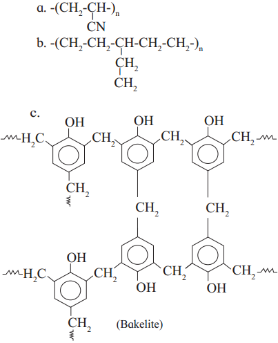 Maharashtra Board Solutions Class 12 Chemistry: Chapter 15- Introduction to Polymer Chemistry Question 4.vii