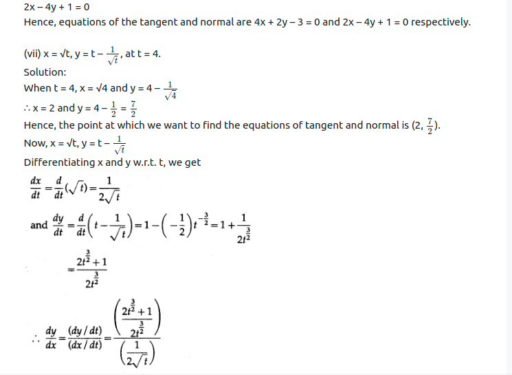 Maharashtra Board Solutions Class 12-Arts & Science Maths (Part 2): Chapter 2- Applications of Derivatives Ex 2.1