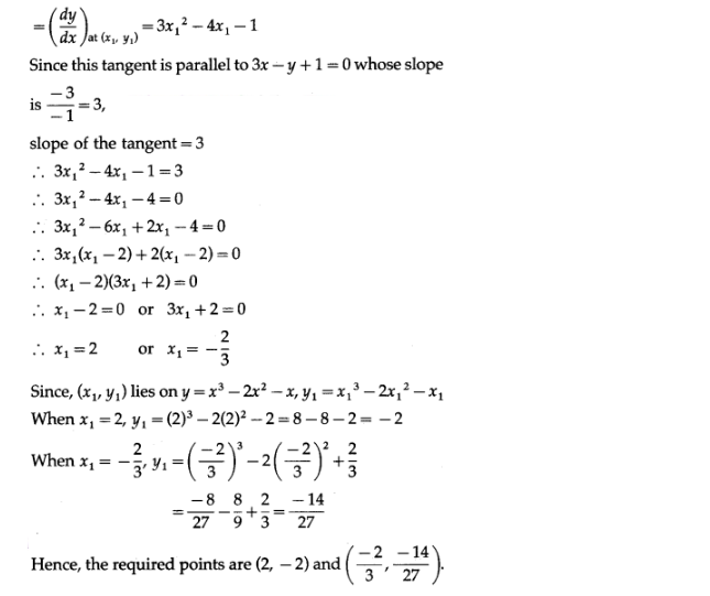 Maharashtra Board Solutions Class 12-Arts & Science Maths (Part 2): Chapter 2- Applications of Derivatives Ex 2.1