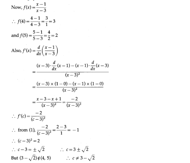 Maharashtra Board Solutions Class 12-Arts & Science Maths (Part 2): Chapter 2- Applications of Derivatives Ex 2.3