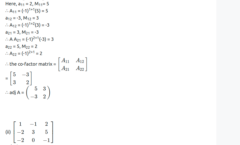 Maharashtra Board Solutions Class 12-Arts & Science Maths (Part 1): Chapter 2- Matrices