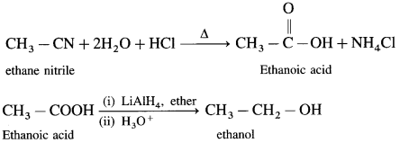 Maharashtra Board Solutions Class 12 Chemistry: Chapter 12- Aldehydes, Ketones and Carboxylic Acids Question 2.iii