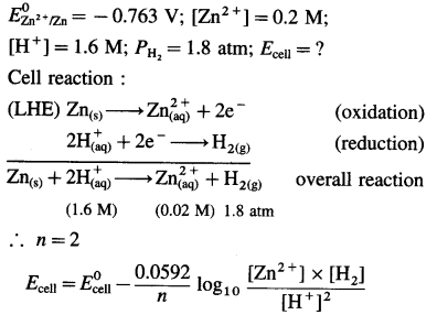 Maharashtra Board Solutions Class 12 Chemistry: Chapter 5- Electrochemistry Question 4.v
