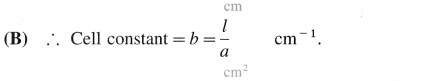 Maharashtra Board Solutions Class 12 Chemistry: Chapter 5- Electrochemistry Question 2.i
