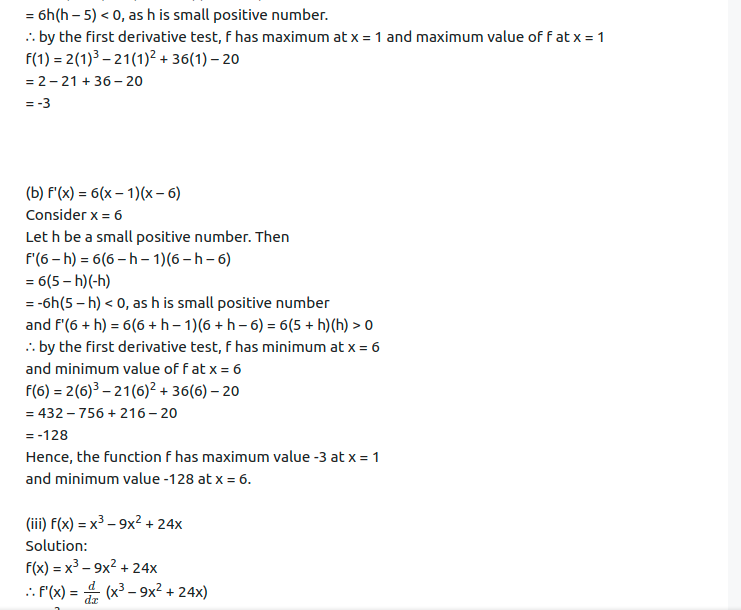 Maharashtra Board Solutions Class 12-Arts & Science Maths (Part 2): Chapter 2- Applications of Derivatives Ex 2.4