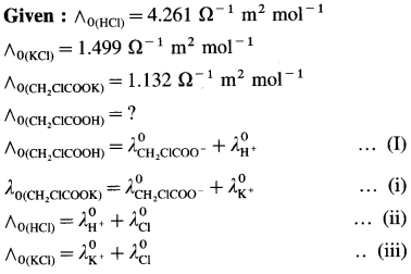 Maharashtra Board Solutions Class 12 Chemistry: Chapter 5- Electrochemistry Question 1