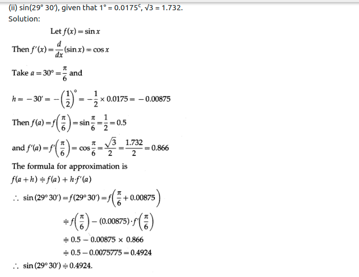 Maharashtra Board Solutions Class 12-Arts & Science Maths (Part 2): Chapter 2- Applications of Derivatives Ex 2.2