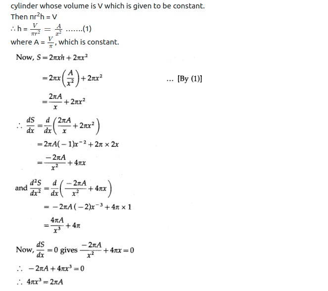 Maharashtra Board Solutions Class 12-Arts & Science Maths (Part 2): Chapter 2- Applications of Derivatives Ex 2.4