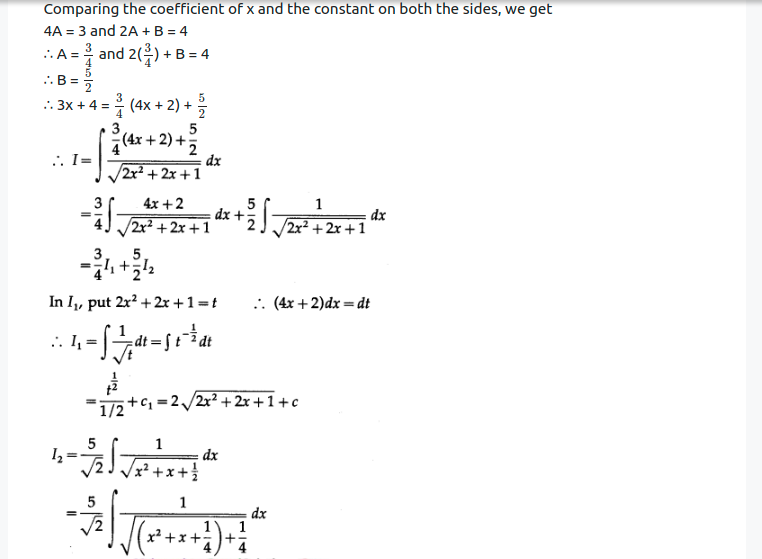 Maharashtra Board Solutions Class 12-Arts & Science Maths (Part 2): Chapter 3- Indefinite Integration Ex 3.2 (C)