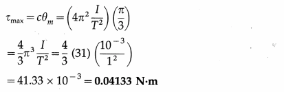 Maharashtra Board Solutions Class 12 Physics: Chapter 5- Oscillations Question 21