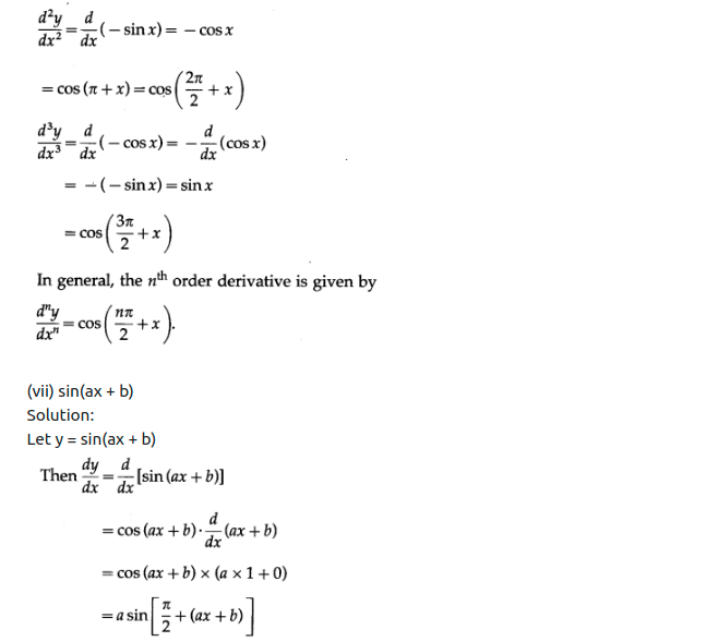 Maharashtra Board Solutions Class 12-Arts & Science Maths (Part 2): Chapter 1- Differentiation Ex 1.5