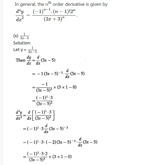 Maharashtra Board Solutions Class 12-Arts & Science Maths (Part 2): Chapter 1- Differentiation Ex 1.5