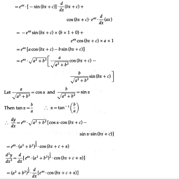 Maharashtra Board Solutions Class 12-Arts & Science Maths (Part 2): Chapter 1- Differentiation Ex 1.5