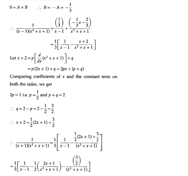 Maharashtra Board Solutions Class 12-Arts & Science Maths (Part 2): Chapter 3- Indefinite Integration Ex 3.4