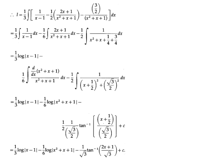 Maharashtra Board Solutions Class 12-Arts & Science Maths (Part 2): Chapter 3- Indefinite Integration Ex 3.4