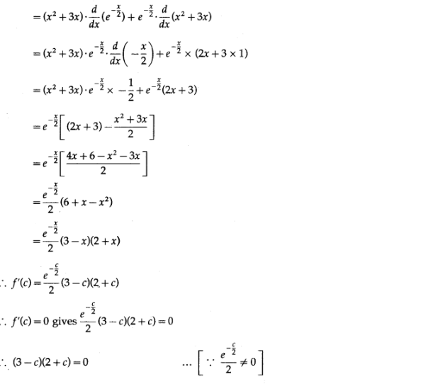 Maharashtra Board Solutions Class 12-Arts & Science Maths (Part 2): Chapter 2- Applications of Derivatives Ex 2.3