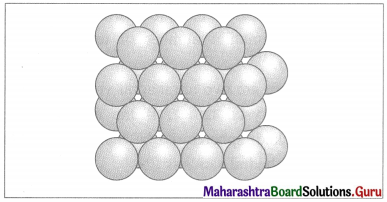 Maharashtra Board Solutions Class 12 Chemistry: Chapter 1- Solid State Question 3.iv