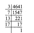 RS Aggarwal Solutions for Class 6 Maths Chapter 2–Factors and Multiples Ex 2C Solutions Question 17