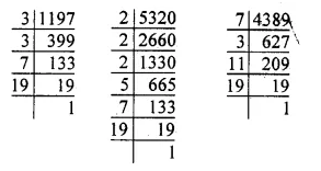 RS Aggarwal Solutions for Class 6 Maths Chapter 2–Factors and Multiples Ex 2D Solutions Question 9