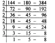 RS Aggarwal Solutions for Class 6 Maths Chapter 2–Factors and Multiples Ex 2E Solutions Question 8