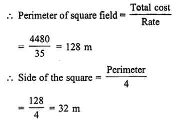 RS Aggarwal Solutions for Class 6 Maths Chapter 21–Concept of Perimeter and Area Ex 21A Question 7