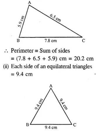 RS Aggarwal Solutions for Class 6 Maths Chapter 21–Concept of Perimeter and Area Ex 21A Question 9
