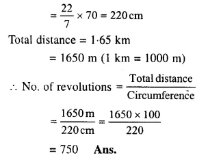RS Aggarwal Solutions for Class 6 Maths Chapter 21–Concept of Perimeter and Area Ex 21B Question 6
