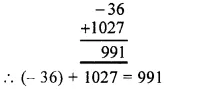 RS Aggarwal Solutions for Class 6 Maths Chapter 4–Integers Ex 4B Question 5