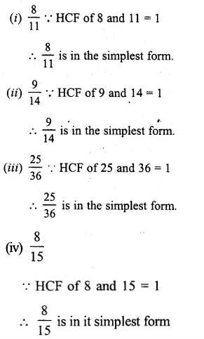RS Aggarwal Solutions for Class 6 Maths Chapter 5–Fractions Ex 5C Question 10