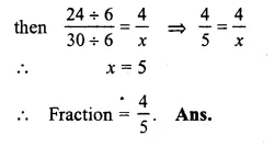 RS Aggarwal Solutions for Class 6 Maths Chapter 5–Fractions Ex 5C Question 6