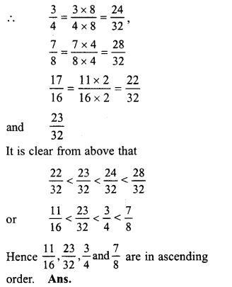 RS Aggarwal Solutions for Class 6 Maths Chapter 5–Fractions Ex 5CD Question 21