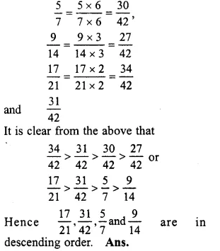 RS Aggarwal Solutions for Class 6 Maths Chapter 5–Fractions Ex 5CD Question 25