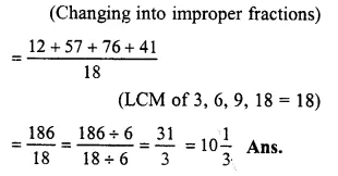 RS Aggarwal Solutions for Class 6 Maths Chapter 5–Fractions Ex 5CE Question 13