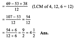 RS Aggarwal Solutions for Class 6 Maths Chapter 5–Fractions Ex 5F Question 16