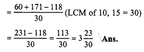 RS Aggarwal Solutions for Class 6 Maths Chapter 5–Fractions Ex 5F Question 17