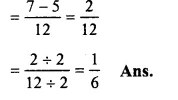 RS Aggarwal Solutions for Class 6 Maths Chapter 5–Fractions Ex 5F Question 2