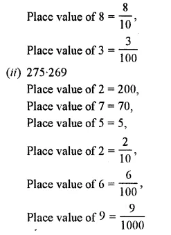 RS Aggarwal Solutions for Class 6 Maths Chapter 7–Decimals Ex 7A Question 2