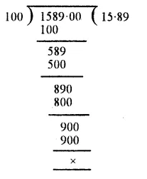 RS Aggarwal Solutions for Class 6 Maths Chapter 7–Decimals Ex 7B Question 19