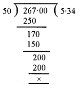 RS Aggarwal Solutions for Class 6 Maths Chapter 7–Decimals Ex 7B Question 25