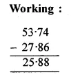 RS Aggarwal Solutions for Class 6 Maths Chapter 7–Decimals Ex 7D Question 1