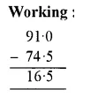 RS Aggarwal Solutions for Class 6 Maths Chapter 7–Decimals Ex 7D Question 15