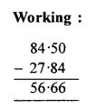 RS Aggarwal Solutions for Class 6 Maths Chapter 7–Decimals Ex 7D Question 18