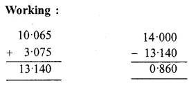 RS Aggarwal Solutions for Class 6 Maths Chapter 7–Decimals Ex 7D Question 22