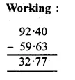 RS Aggarwal Solutions for Class 6 Maths Chapter 7–Decimals Ex 7D Question 3