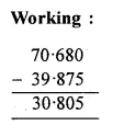 RS Aggarwal Solutions for Class 6 Maths Chapter 7–Decimals Ex 7D Question 6