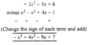 RS Aggarwal Solutions for Class 6 Maths Chapter 8–Algebraic Expressions Ex 8C Question 14