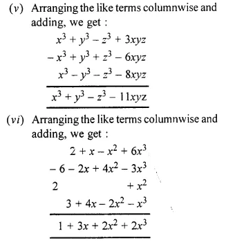 RS Aggarwal Solutions for Class 6 Maths Chapter 8–Algebraic Expressions Ex 8C Question 3