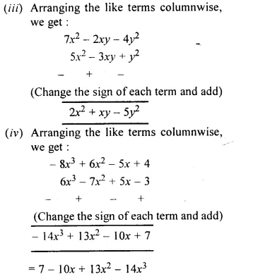 RS Aggarwal Solutions for Class 6 Maths Chapter 8–Algebraic Expressions Ex 8C Question 5